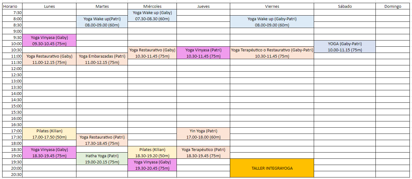 Horarios integrayoga ibiza 2024 7